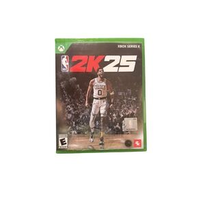 NBA 2K25 Xbox Series X Basketball Game‎ - Jayson Tatum Cover